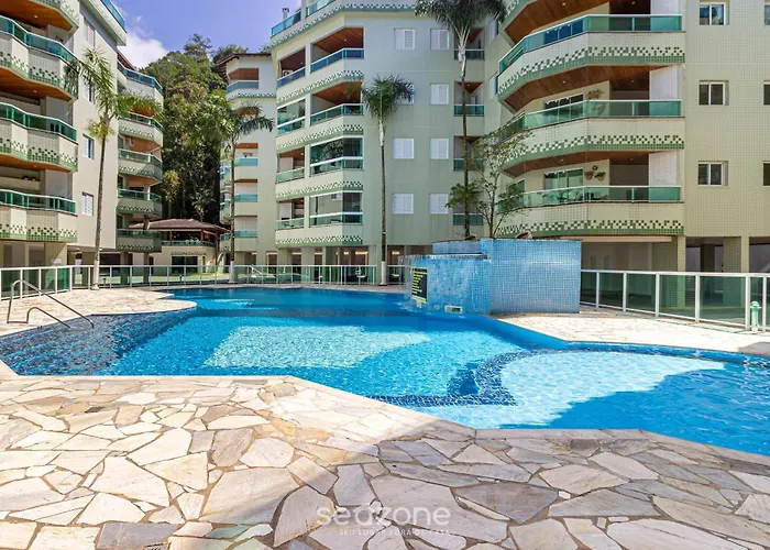 Apto C/ Churrasqueira A 180M Da Praia Cgb0035 Ubatuba